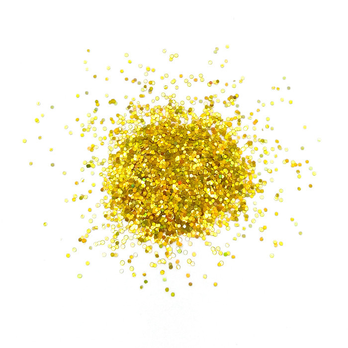 Глиттер "Блестки" лазерный Золото