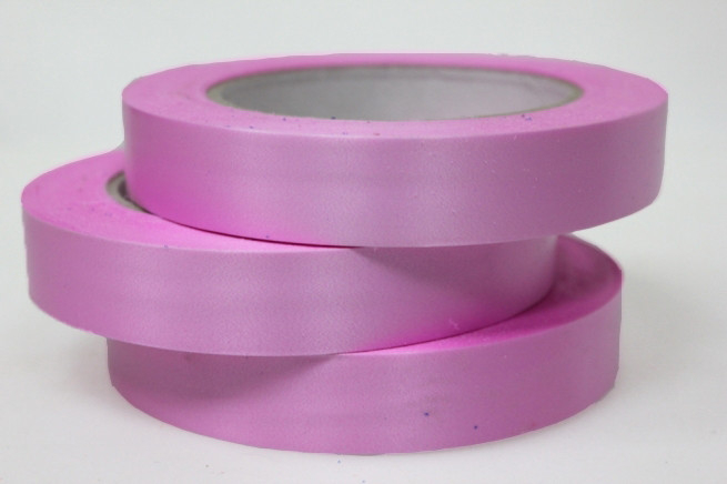 Лента однотонная Ярко-Розовая