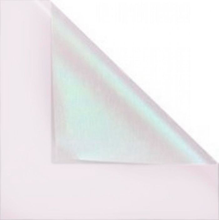 Пленка матовая двухсторонняя с мерцанием Белая