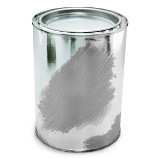 Краска Серебряная  для печати на воздушных шарах